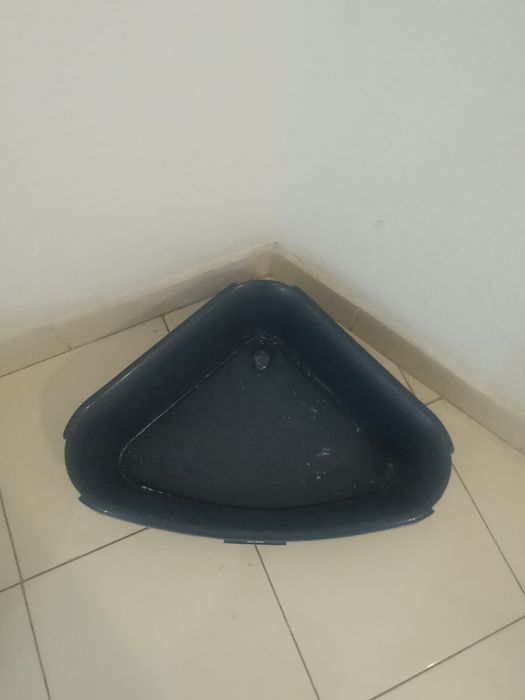 WC de canto. para   gatinhos