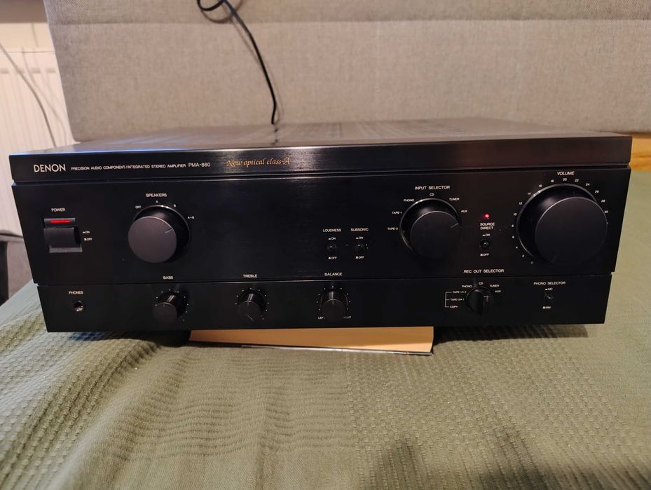 Wzmacniacz Denon PMA-860. Klasa A.