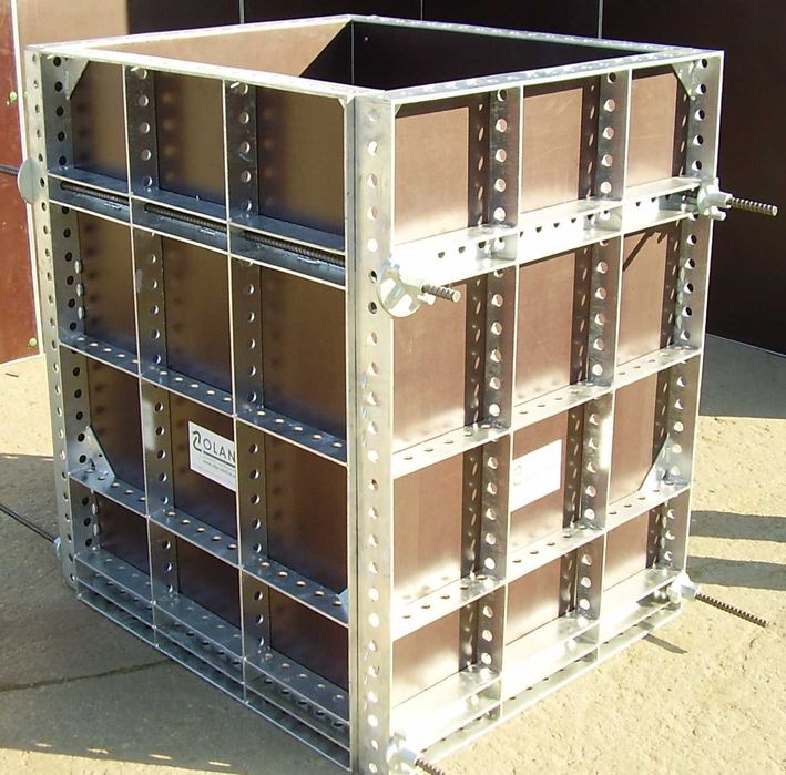 Wynajem szalunki ścienne fundamentowe lekkie tekko do ścian słupów