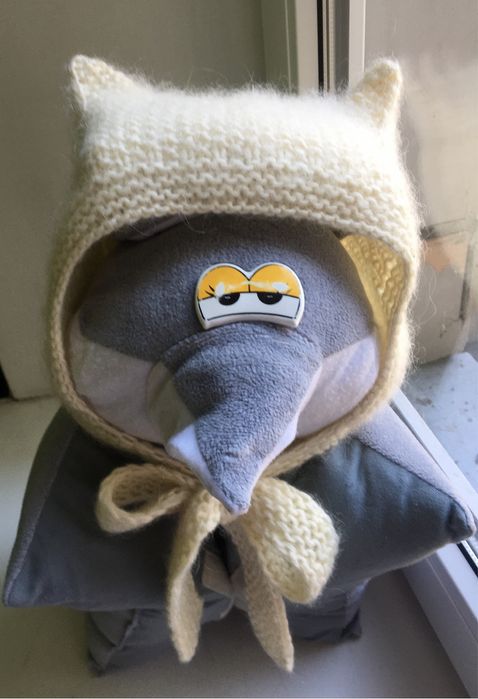 Чудова гарненька м‘якенька шапочка