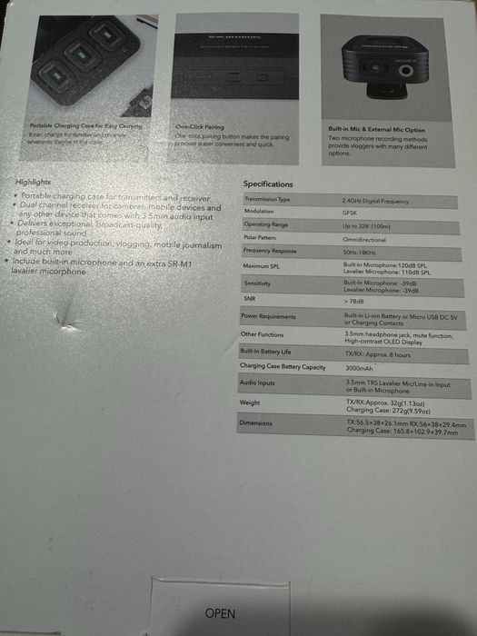 Мікрофони Saramonic blink 500 Pro B2