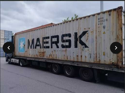 Kontener używany 40 HC z Niemiec