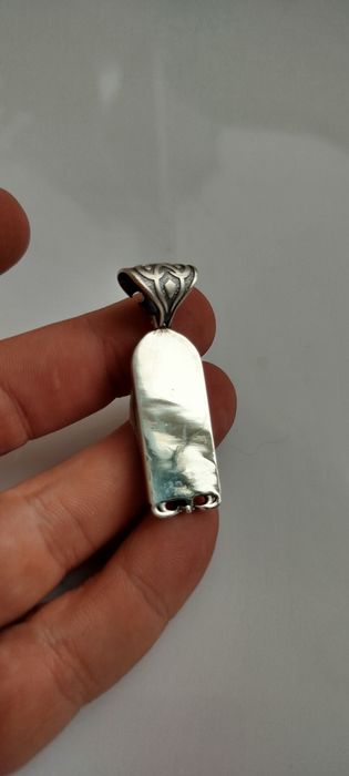 Срібна ладанка Архангел Міхаіл, Михаил серебряная крестик кулон 925