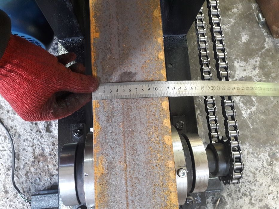 Промышленный трубогиб для профильной трубы, швеллера, круглой труби