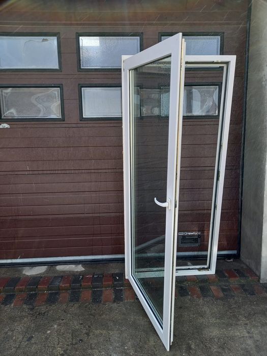 Drzwi balkonowe 95x210 pcv plastikowe okno DOWÓZ CAŁY KRAJ