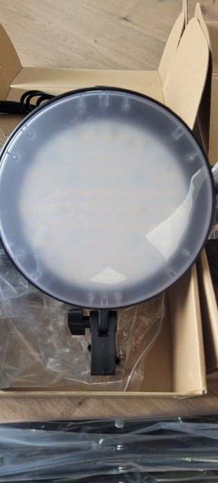 Estúdio fotografia portátil led 90w 3 tons de iluminação