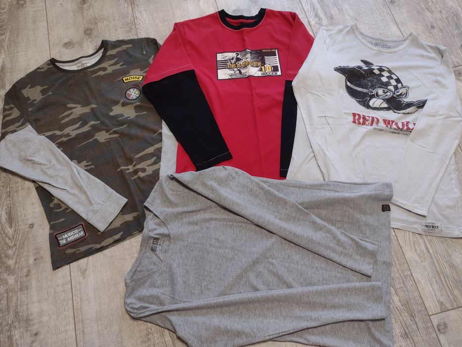 4szt t-shirty chłopięce 164/S Zara, Big Star, Reserved, GT