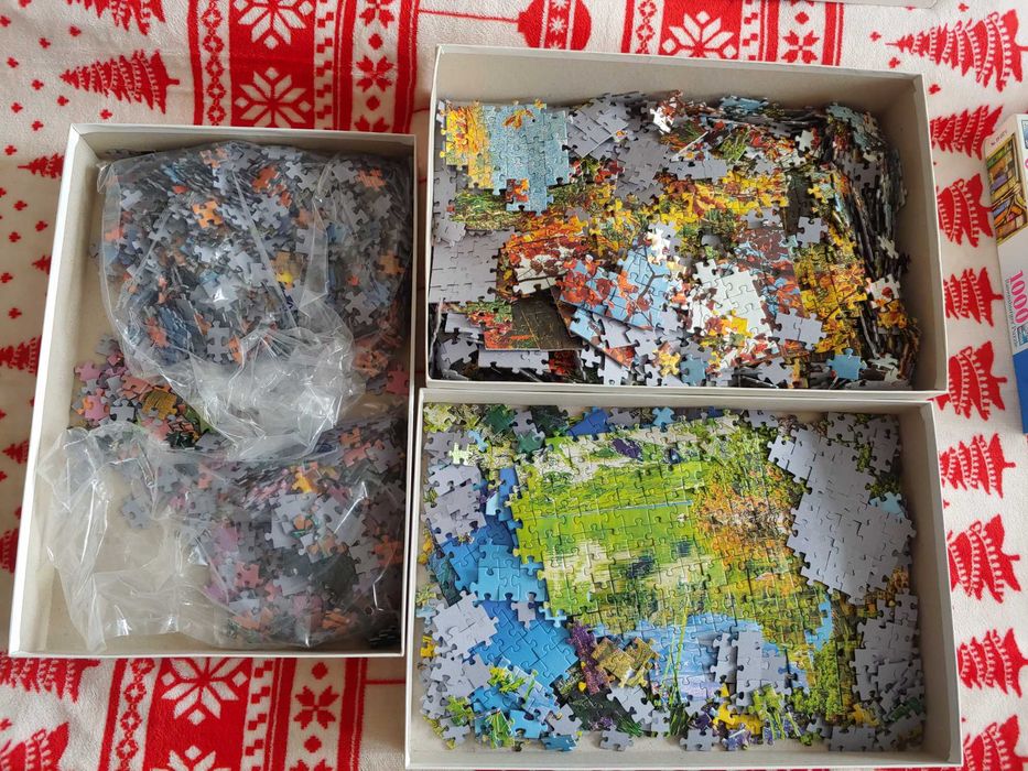 Puzzle zestaw 6 szt ( 3000 , 1500 , 1000, 500 )