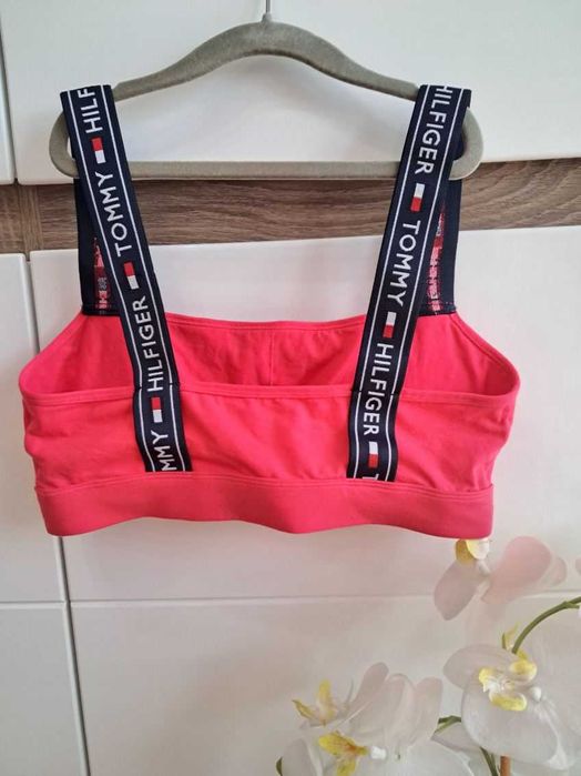 Nowość 2025;) biustonosz sportowy Tommy Hilfiger roz L