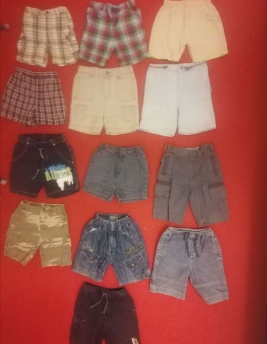 Krótkie spodenki roz 12-18mcy i 18-24 m-ce