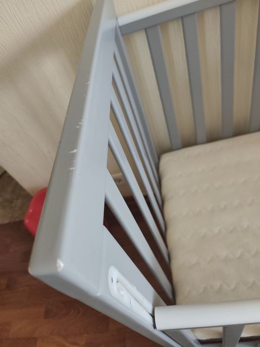 Дитяче ліжечко 120х60 + матрацик