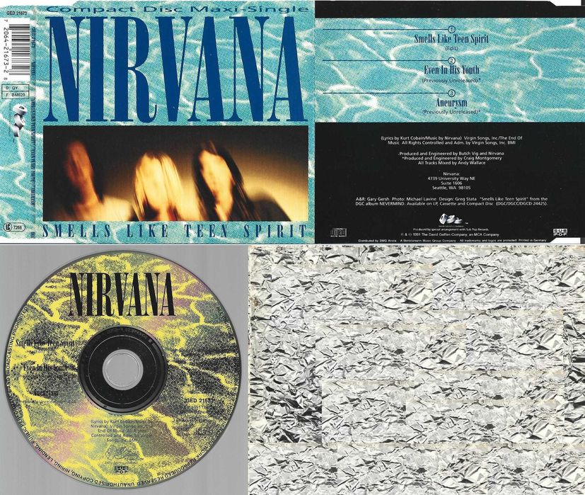 Nirvana - - - - - Singles - - - - - 6 X CD430716354529873923