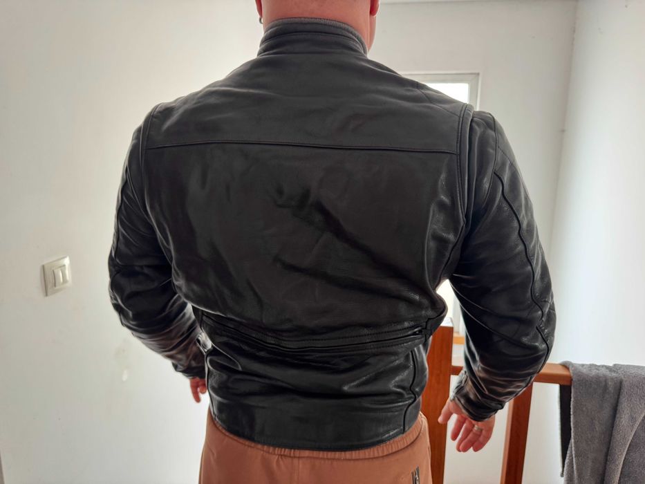 Motorcycle Leather Jacket for Man | Size XL / 52