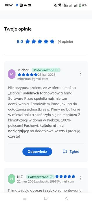 Montaż i serwis klimatyzacji