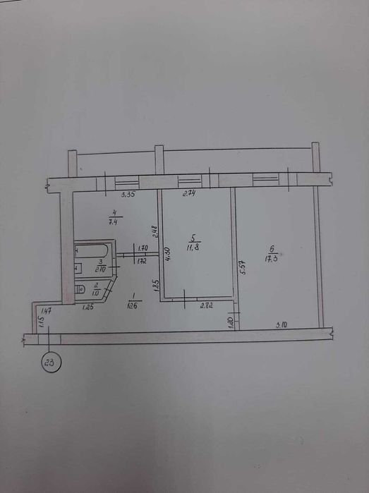 Продаж 2-х кімнатної квартири у Новогуйвинську