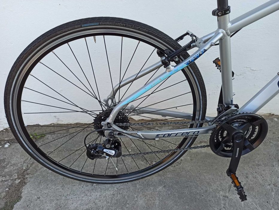 Rower crossowy Carrera Crossfire koła 28 rama alu na wzrost 160-178 cm