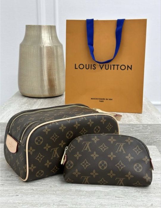 Косметичка в стилі Louis Vuitton, набір косметичок