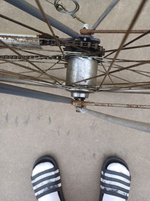 bicicleta homem antiga