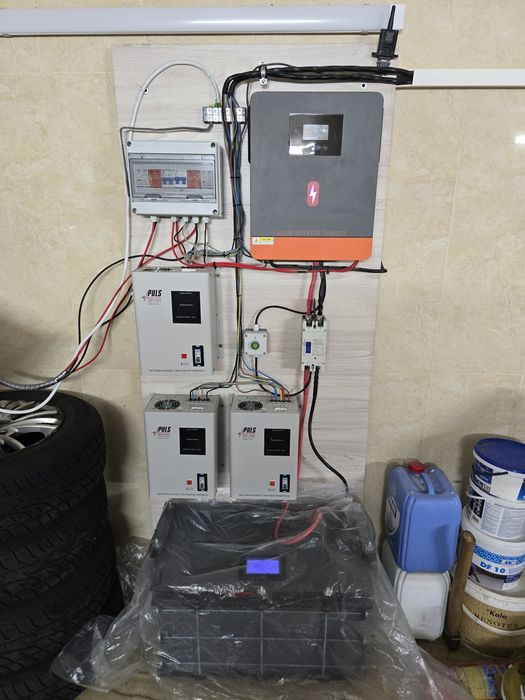Powmr 6.2kw Wi Fi + 14.3квт lifepo4 батарея
