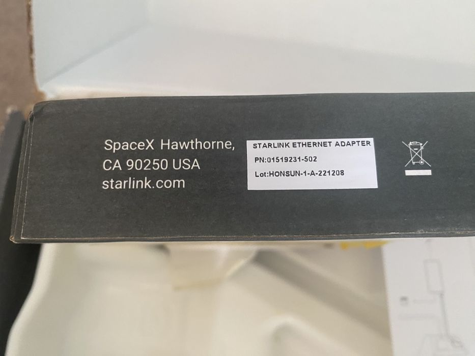 Starlink Internet Satellite Dish Kit V2 | Starlink Gen 2 (з адаптером)