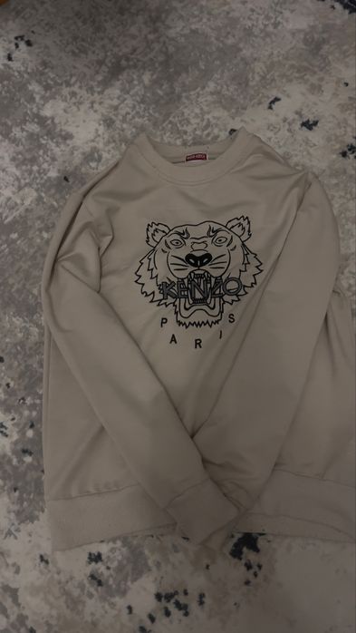Світшот Kenzo у молочному кольорі