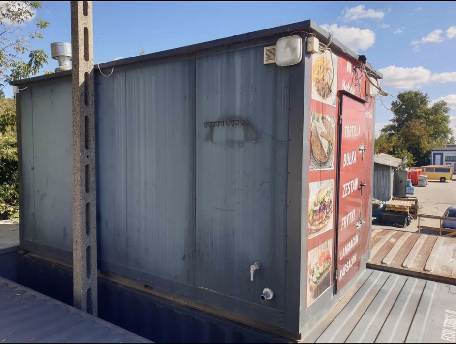 Kontener Kebab gastronomiczny  gotowy do pracy! Dostawa Gratis