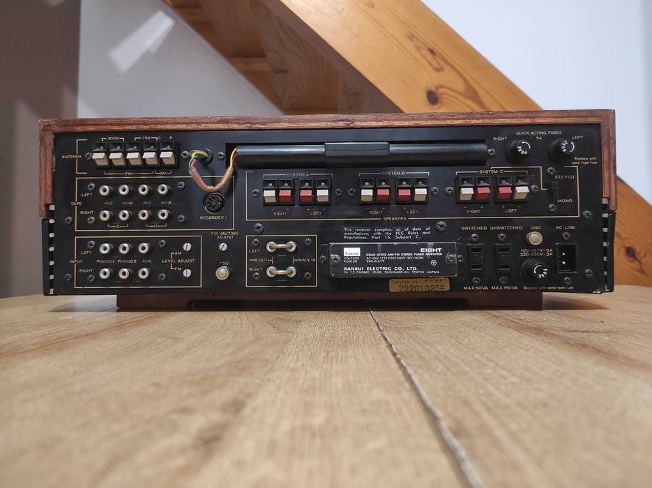 Sansui Eight amplituner  Vintage/wysyłka