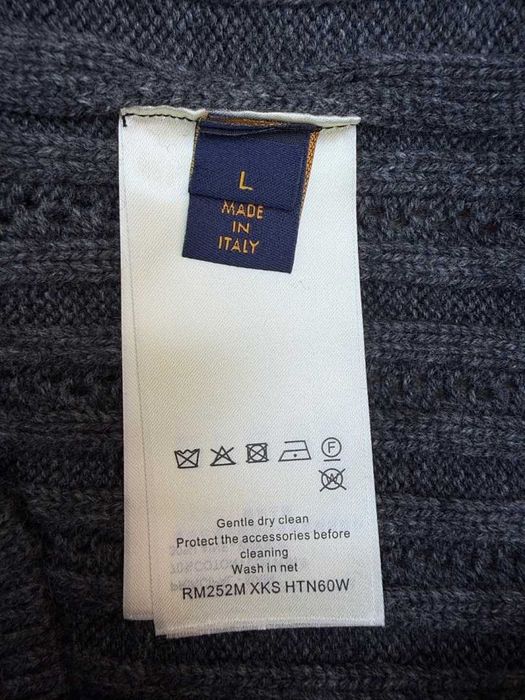 Bluza - sweter Louis Vuitton Cashmere-Wool Blouson