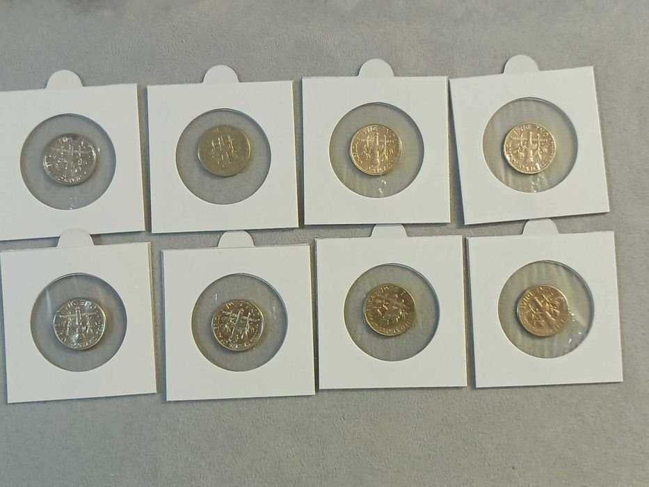 Monety kolekcjonerskie USA 1 Dime Roosevelta 8 sztuk