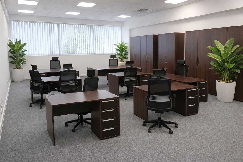 Gabinet biurowy umeblowany w Katowicach parking