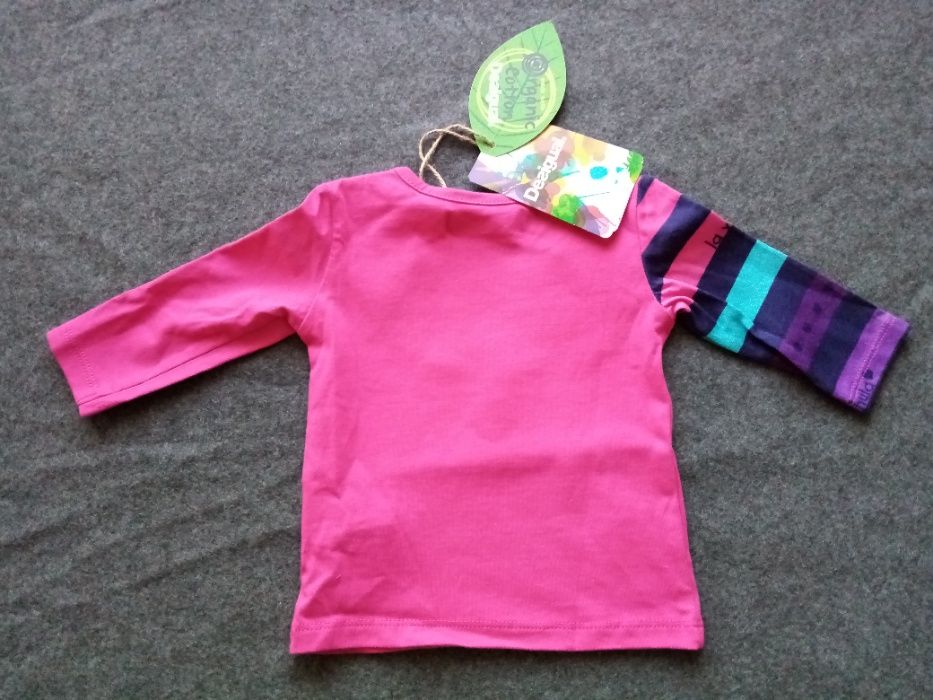 Desigual nowa bluzeczka dla Maleństwa 0/3 m-ce