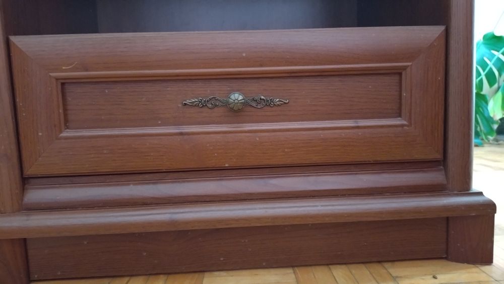 Szafka pod telewizor BRW Black Red White seria KENT