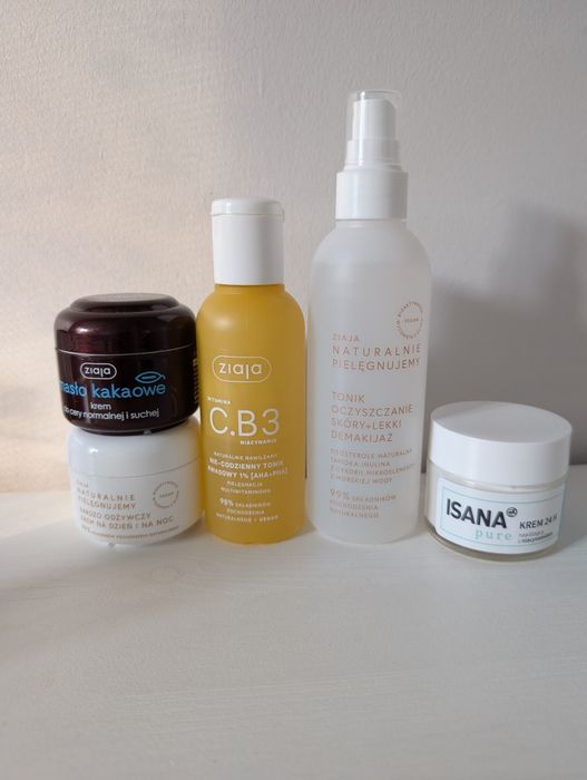 Kremy do twarzy Ziaja Isana Bielenda L'oreal Paris