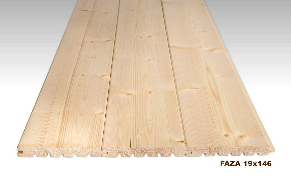 Deska elewacyjna 19x146 fasadowa podbitka elewacja DREWNO Z PÓŁNOCY