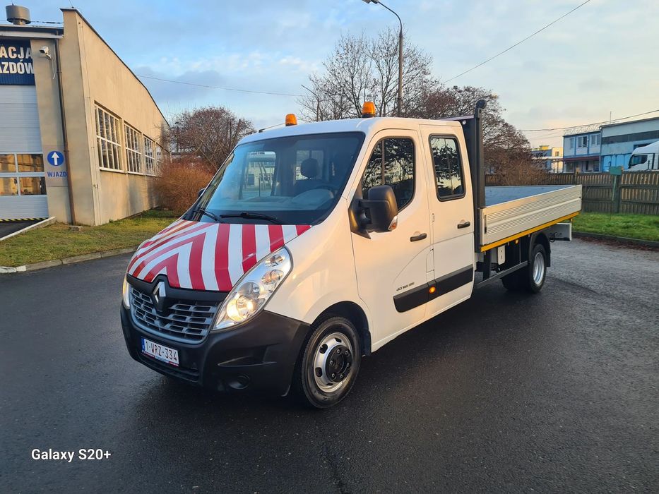 Renault MASTER 2.3/165 MAXI Bliźniaki  NAJMOCNIEJSZA WERSJA DO 3,5 TONY max długi HAK I właściciel