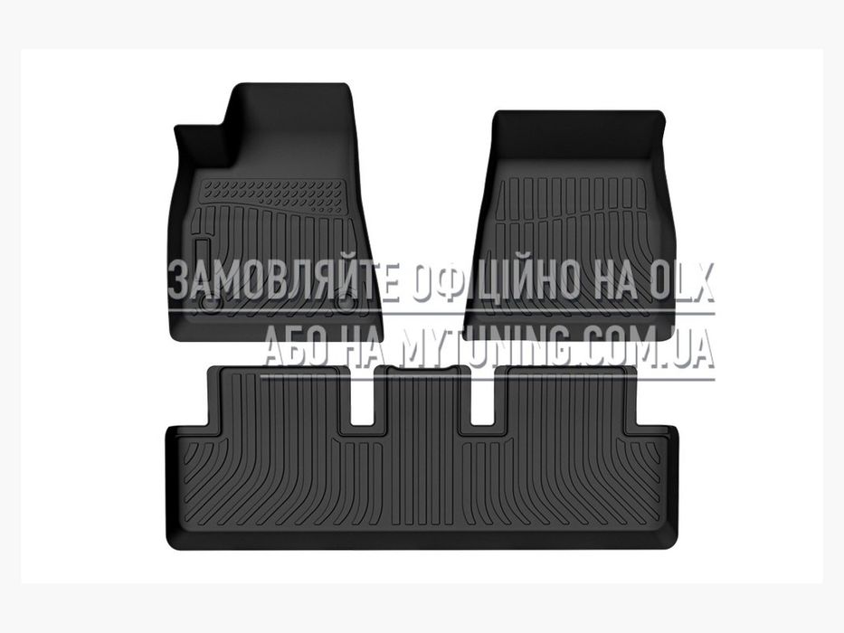 3D килимки Tesla Model 3 2017–2024 в салон | Havoc