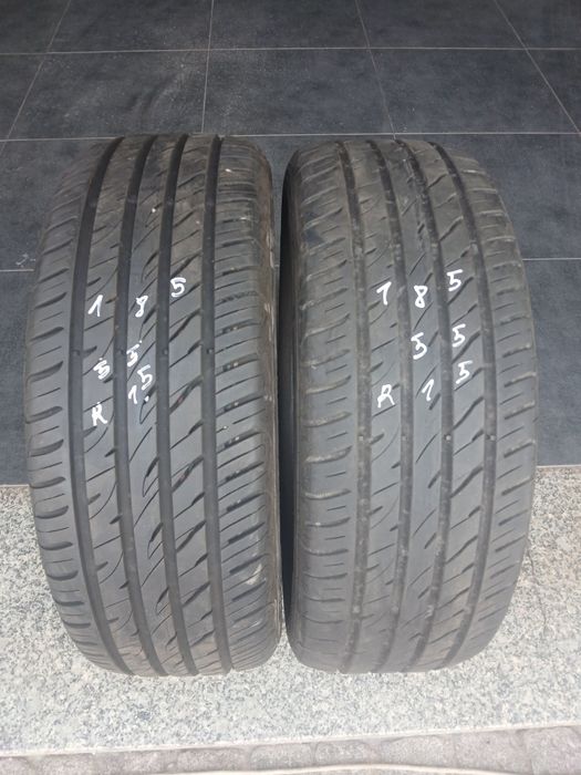 2 pneus 185 55 r15 Esa + tecar