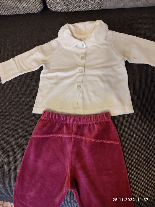 Komplet dres dziewczęcy 68