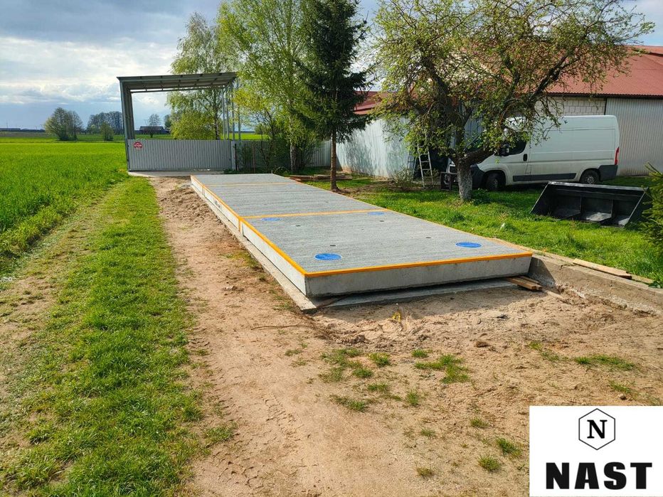 Waga samochodowa 18 m 60 ton plus fachowy montaż i legalizacja.