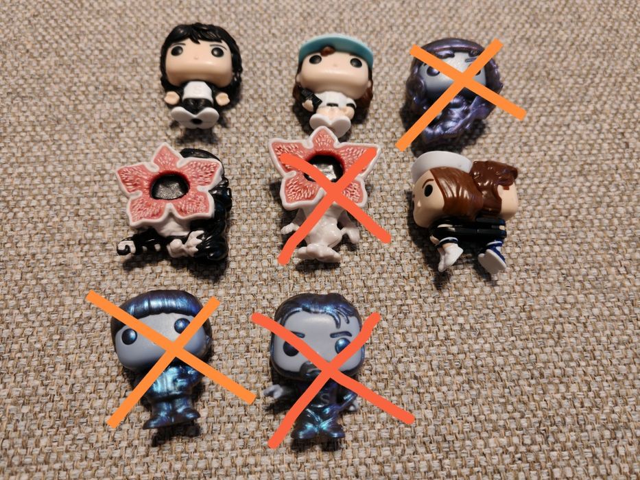 Bonecos Stranger Things - Kinder Joy