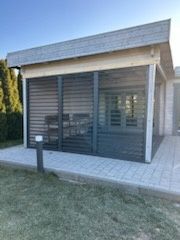 Ruchome deseczki shutters żaluzje ogrodowe