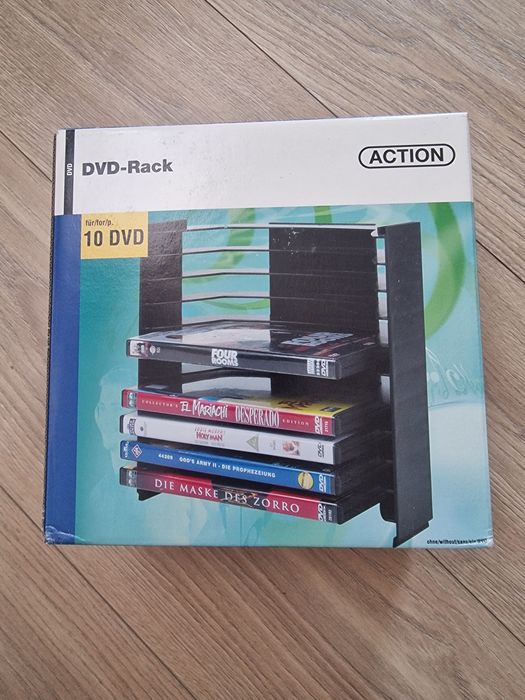 Stojak na 40 płyt DVD - nowy