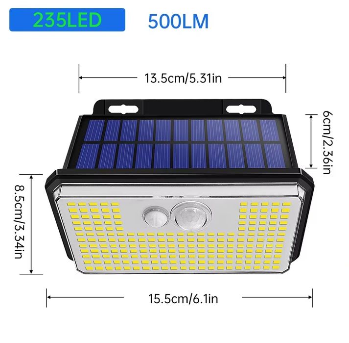 Водонепроницаемый светильник на солнечных батареях.