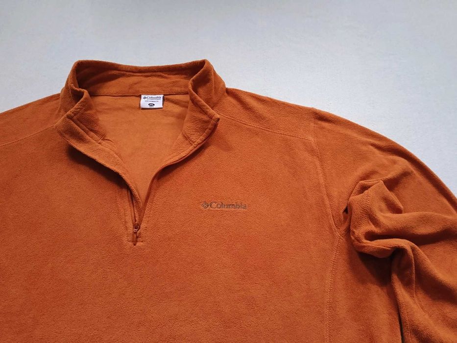 Columbia Klamath Range II Half Zip Fleece Men's XXL - Bright Orange