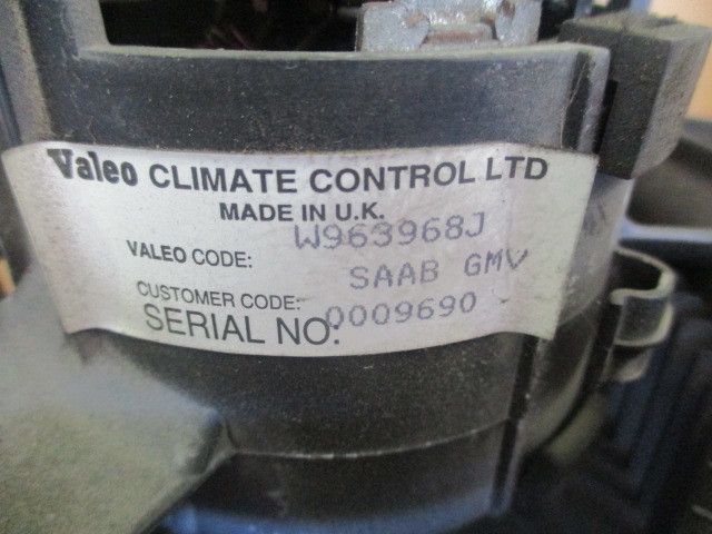 Motor da chauffage / sofagem SAAB 9-5 Sedan (YS3E)