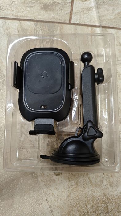 держатель baseus wxzn-b01 smart vehicle with wireless charger