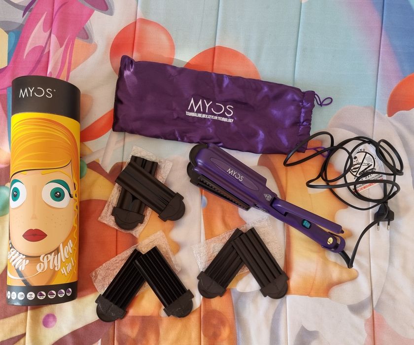 Placa Modeladora/ Alisadora Myos 4 em 1

Inclui 4 placas de modelação