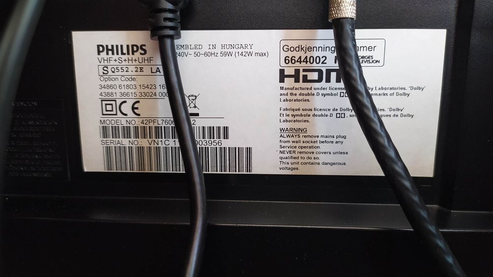 Philips pfl 42 smart tv android 3D