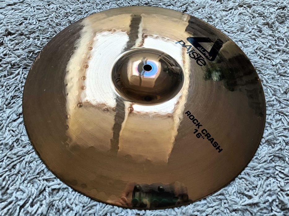 送料込【Paiste】Alpha Brilliant ロックハイハット14″ Paiste Alpha Brilliant Cymbal Rock Par Hi-Hat 14 pulgadas