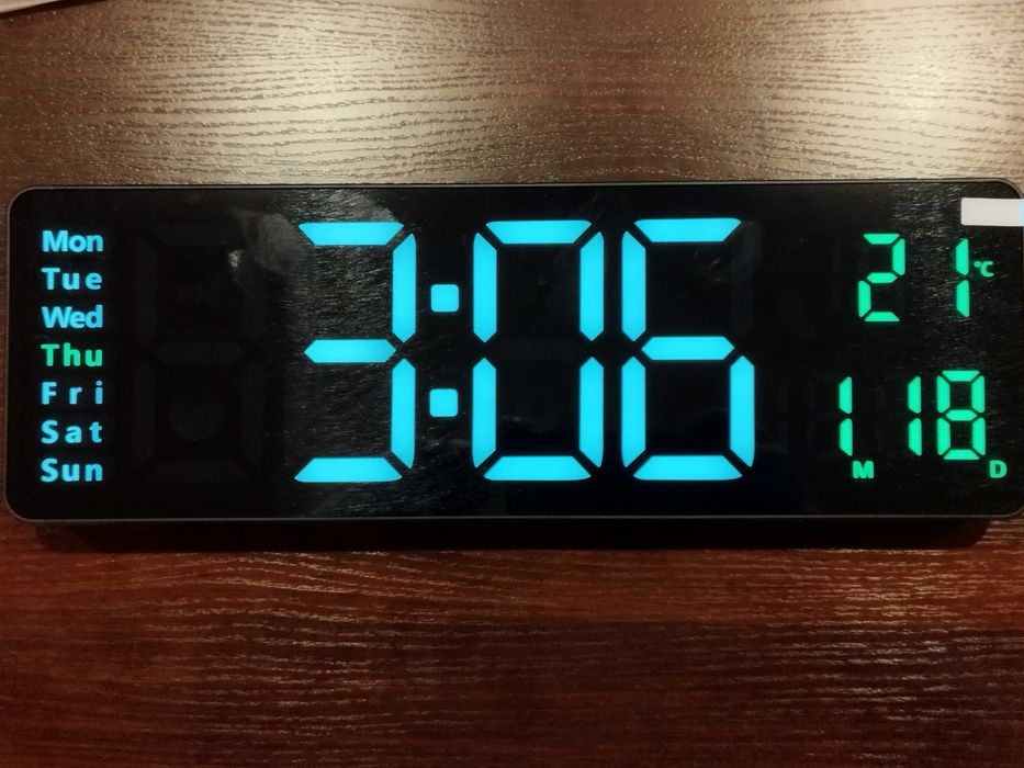 ZEGAR Cyfrowy LED elektroniczny DIGITAL